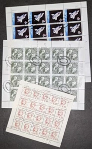 EDW1949SELL: USA 3 hochwertige komplette Blätter.  Sehr schön, gebraucht. - Bild 1 von 4