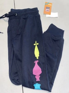 DreamWorks Girls Trolls World Tour sweats pants XS - Picture 1 of 6