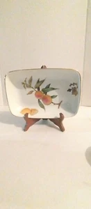 Royal Worcester Evesham Gold 10" rechteckige Backform Birnen Pflaumen Brombeeren - Bild 1 von 5