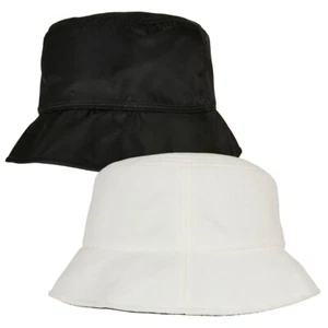 Yupoong Nylon Sherpa Bucket Hat Angler Hat Leisure Hat Reversible Unisex - Picture 1 of 18