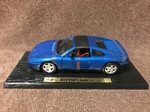Maisto Special Edition 1:18 Ferrari 348 ts in box still banded on stand 