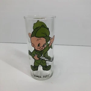 Vintage 1973 ELMER FUDD Warner Bros Pepsi Collector Series Looney Tune Glass 6" - Picture 1 of 5