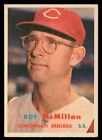 1957 Topps #69 Roy McMillan EX **CENTERED** (w/ tiny wrinkle bottom right)