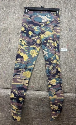 Leggings para mujer Peruvian Connection estampado de jardín de té talla XS Foto 1 de 4
