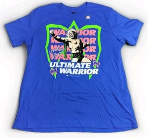 Maglietta WWE Ultimate Warrior Wrestling taglia XXL Always Believe Legends 2022 - Foto 1 di 6
