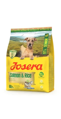 JOSERA Senior Salmon & Rice 3 kg - Trockenfutter für ältere Hunde - Bild 1 von 3