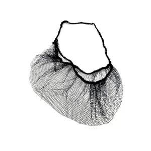 Redes desechables para barba de nailon de panal | Transpirables, duraderas | 100 unidades [NEGRO | - Imagen 1 de 5