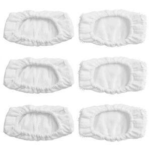 Wiederverwendbare Wischpads Ersatz Waschbar Moppkopf für Oreck Dampfgarer Mop - 6er Pack - Bild 1 von 7