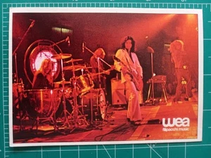 1975 PANINI Pop Hits Collection MUSIC sticker Card LED ZEPPELIN GROUP BAND RARE - Picture 1 of 7