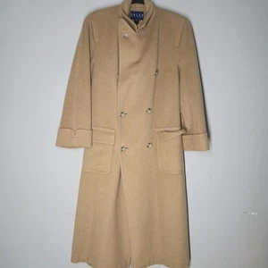 Vintage Ralph Ralph Lauren 100% Camel Hair Tan Color Women's Coat Size 10 Trench - Picture 1 of 8