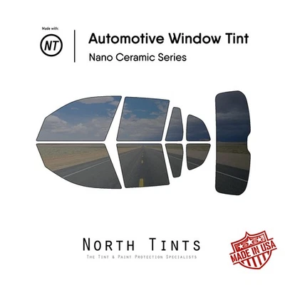 Película de tinte de ventana precortada nano cerámica vidrio automotriz para BMW X3 2018-2024 Foto 1 de 4