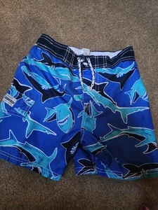 Boys Oshkosh Size 4 Swim Trunks and swim shirt - Picture 1 of 6