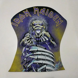Vintage IRON MAIDEN Unused 80s Huge BACK PATCH - Picture 1 of 10