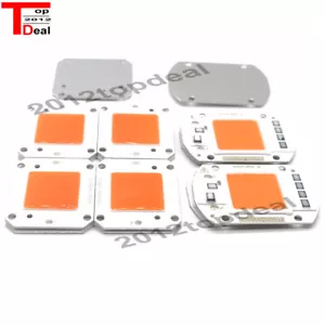 Chip LED COB de espectro completo de 50 W DC12V 32V, controlador IC inteligente integrado 220V 110V - Imagen 1 de 7