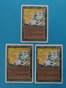🌳3X Verduran Enchantress🌳 Vintage MTG Revised (3rd Edition) | LP/NM/Unplayed! - Picture 1 of 4