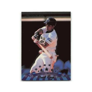 Carlos Mendoza Rookie 1998 Donruss #338 Tampa Bay Devil Rays Baseball Card NM - Picture 1 of 3