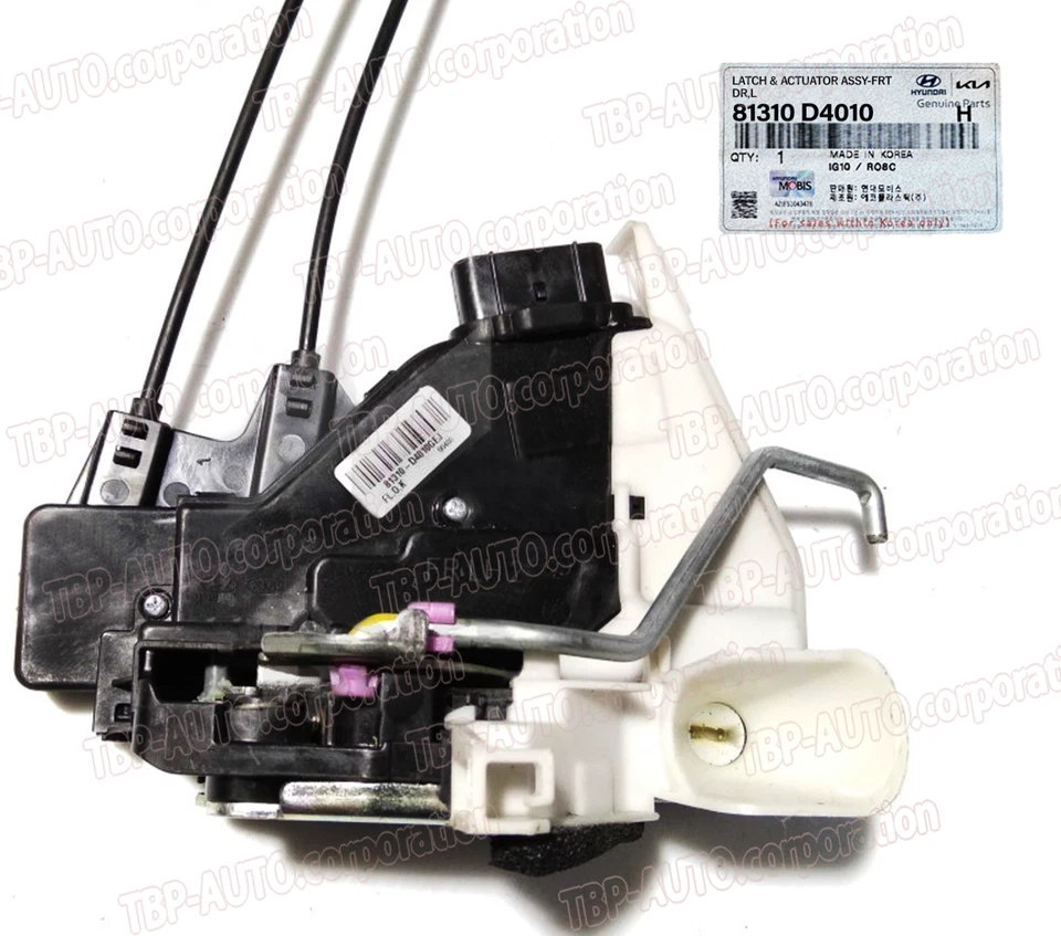Actuador de cerradura de puerta delantera izquierda GENUINO ® para Kia Optima 2016-2020 81310D4010 Foto 1 de 1