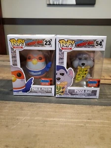 Lot Funko Pop! Pizza Rat with Blue Hat Paulie Pideon #23 54 2020 NYCC Exclusive - Picture 1 of 2