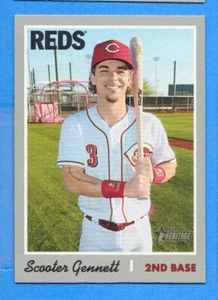 Scooter Gennett SP Reds 2019 Topps Herirage #466 - Imagen 1 de 1