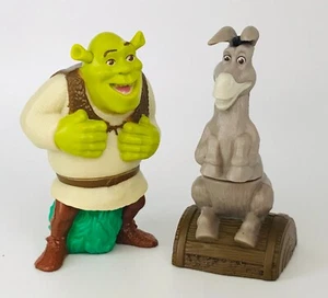 Decopac Shrek & Donkey Launchers Cake Topper Shrek Forever Pair 2 - Picture 1 of 6