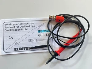 ELDITEST GE3121 PASSIVE OSCILLOSCOPE PROBE 100MHz X100 2kV AD1M16 - Picture 1 of 5