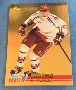 1995-96 Classic Hockey Gold #10 Radek Dvorak Florida Panthers NHL - Picture 1 of 2