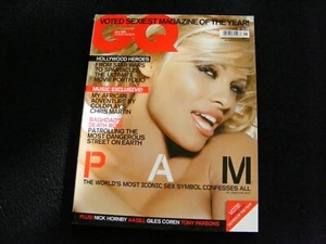 GQ British magazine 2005 06 Pamela Anderson Chris Martin Robert Plant - Foto 1 di 2