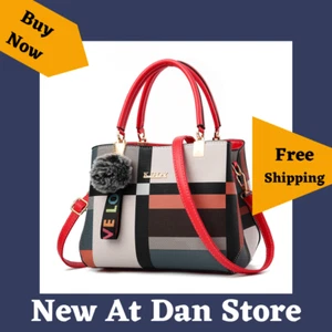 Damen PU Leder Handtasche - stilvoll und funktional mit mehreren Fächern - Bild 1 von 10