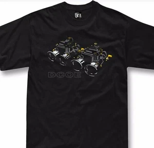 Carburetors T Shirt Oldschool Vintage T Shirt dual weber carbs 40 45 classic car - Picture 1 of 12