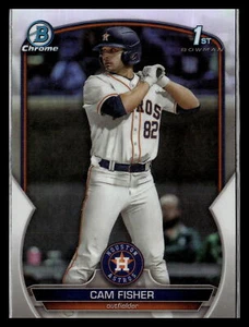 2023 Bowman Draft #BDC-35 Cam Fisher Chrome Refractor - Imagen 1 de 2