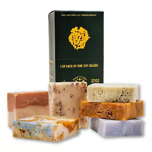 6-Pack (All 6 Original Formulas) Organic Soap Bar - Made in USA - All Natural... - Picture 1 of 1