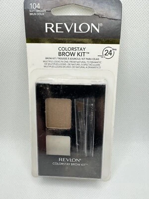 Revlon Colorstay 104 Soft Brown Brow Kit NEW - Image 1 of 2