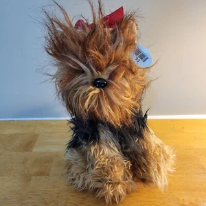 Bearington Collection "CHEWIE" Yorkshire Terrier Plüsch Welpe Hund 11 Zoll realistisch - Bild 1 von 6