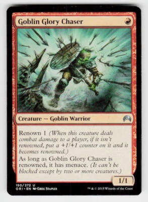 Magic Origins #150 Goblin Glory Chaser - Image 1 of 2