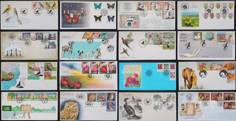 Different ROMANIA FDC, Stamp Covers, mostly 2010-2025 — 第 1/1 张图片