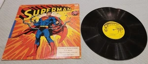 1975 VINYL 33RPM SUPERMAN 8156~POWER RECORDS~VINTAGE~CHILDREN~RECORD MAD MINNOWS - Picture 1 of 12
