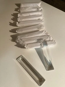 Crystal Prisms For Chandeliers 4” Clear Glass Crystal Replacement 20 - Picture 1 of 5