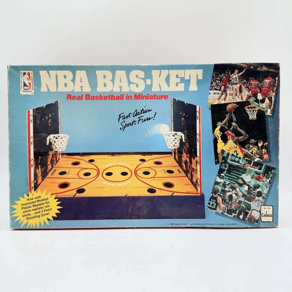 Vantage NBA BAS-KET 1988 Juego Mini Baloncesto ***SOLO PIEZAS*** Sin Aros/Bolas Foto 1 de 4