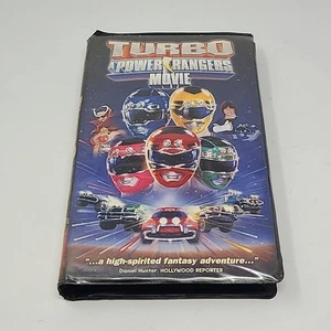Turbo: A Power Rangers Movie (VHS, 1997) Clamshell VTG 90s  - Picture 1 of 4