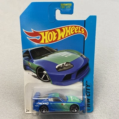 Toyota Supra HW City 22/250 Hot Wheels nuevo en tarjeta Foto 1 de 4