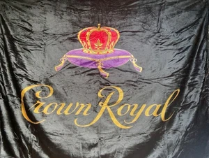 Crown Royal Fleece Throw Blanket/Wall Decor, Bar, Game Room, Collector - Picture 1 of 1