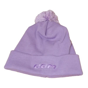 CCM HOCKEY SENIOR/ADULTO Pom de Lana Merino GORRA DE PUNTO/SOMBRERO OSFM-Lavanda - Imagen 1 de 3