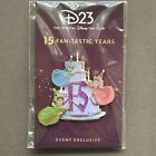 2024 D23 15th Anniversary Disney Three Fairies Cake LE 300 Pin