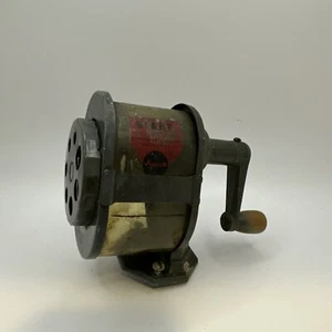 Afilador lápiz gigante vintage Apsco de mediados de siglo montado en pared - Imagen 1 de 7