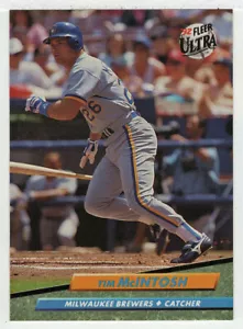 Tim McIntosh - Milwaukee Brewers (MLB) 1992 Fleer Ultra Baseball # 386 MT - Picture 1 of 1