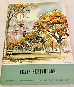 Cuaderno de bocetos Souvenir Texas 1962, F.T. CAMPOS, COLECCIÓN DE HISTORIAS HISTÓRICAS - Imagen 1 de 5