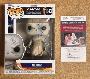 Christian Bale Firmado Gorr El Dios Carnicero Thor Funko Pop! #1043 con certificado de autenticidad JSA - Imagen 1 de 11