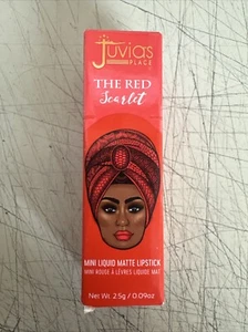 Juvia's Place The Red Scarlet Mini rossetto liquido opaco 2,5 g/0,09 oz - Foto 1 di 6