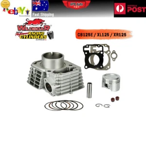 Honda CB125E GLH125SH XR125 XL125 Piston Cylinder Gaskets Rings Top End Kit - Picture 1 of 4