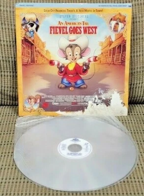 An American Tail - Fievel Goes West (Laserdisc, 1992) Foto 1 de 2